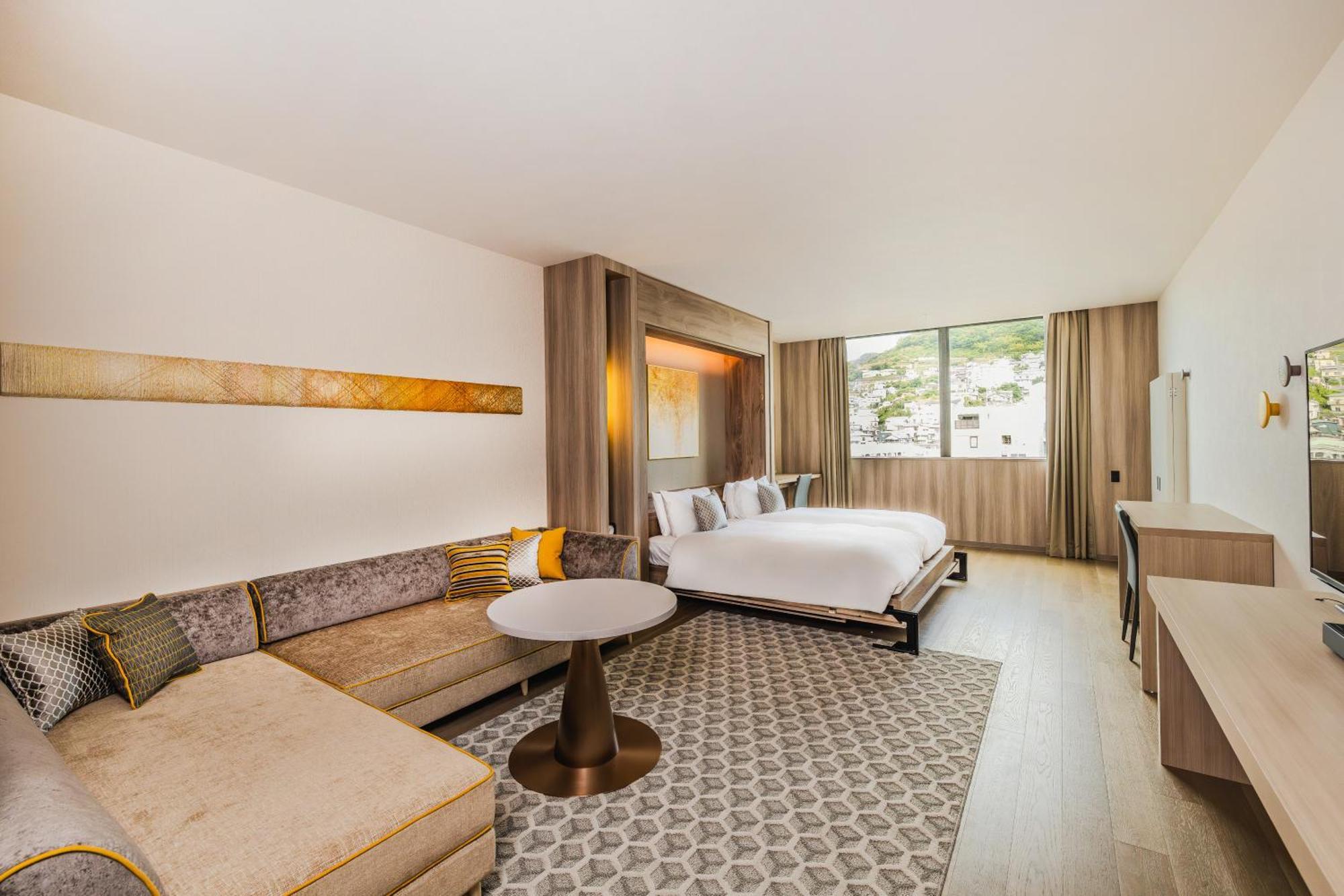 Stadium City Hotel ناغاساكي الغرفة الصورة
